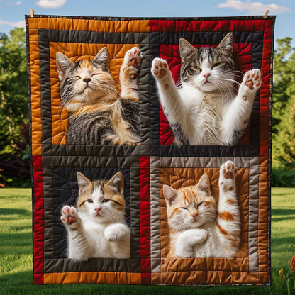 Hi Paw Cat WP1408010CL Quilt