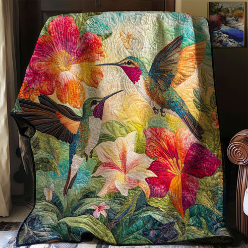 Hummingbird Feeding WP0608010CL Quilt