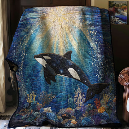 Killing Whale Sunrise WP0208007CL Quilt