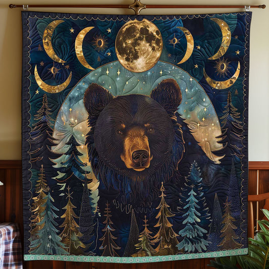 Moon Black Bear WP0509028CL Quilt