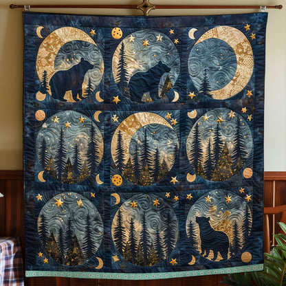 Moon Phase Bear WP0509029CL Quilt