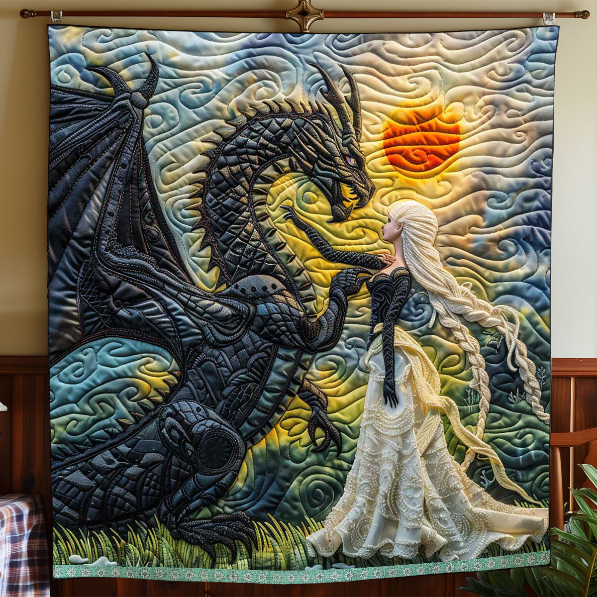 Mother of Dragons WP0409029CL Quilt