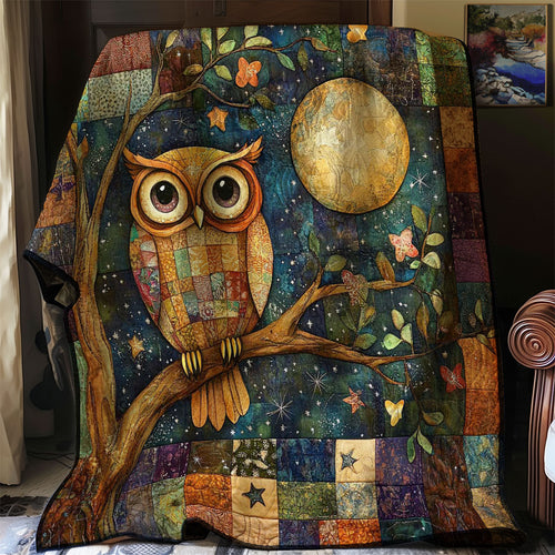 Patchwork Owl Tree WP0208031CL Quilt