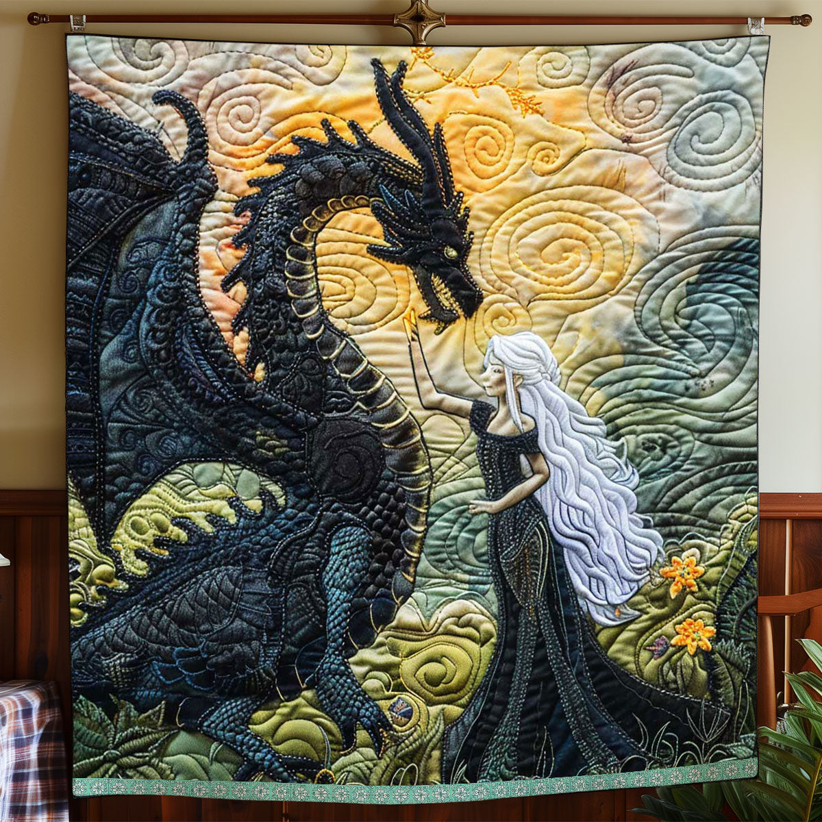 Dragon's Mother WP0409037CL Quilt