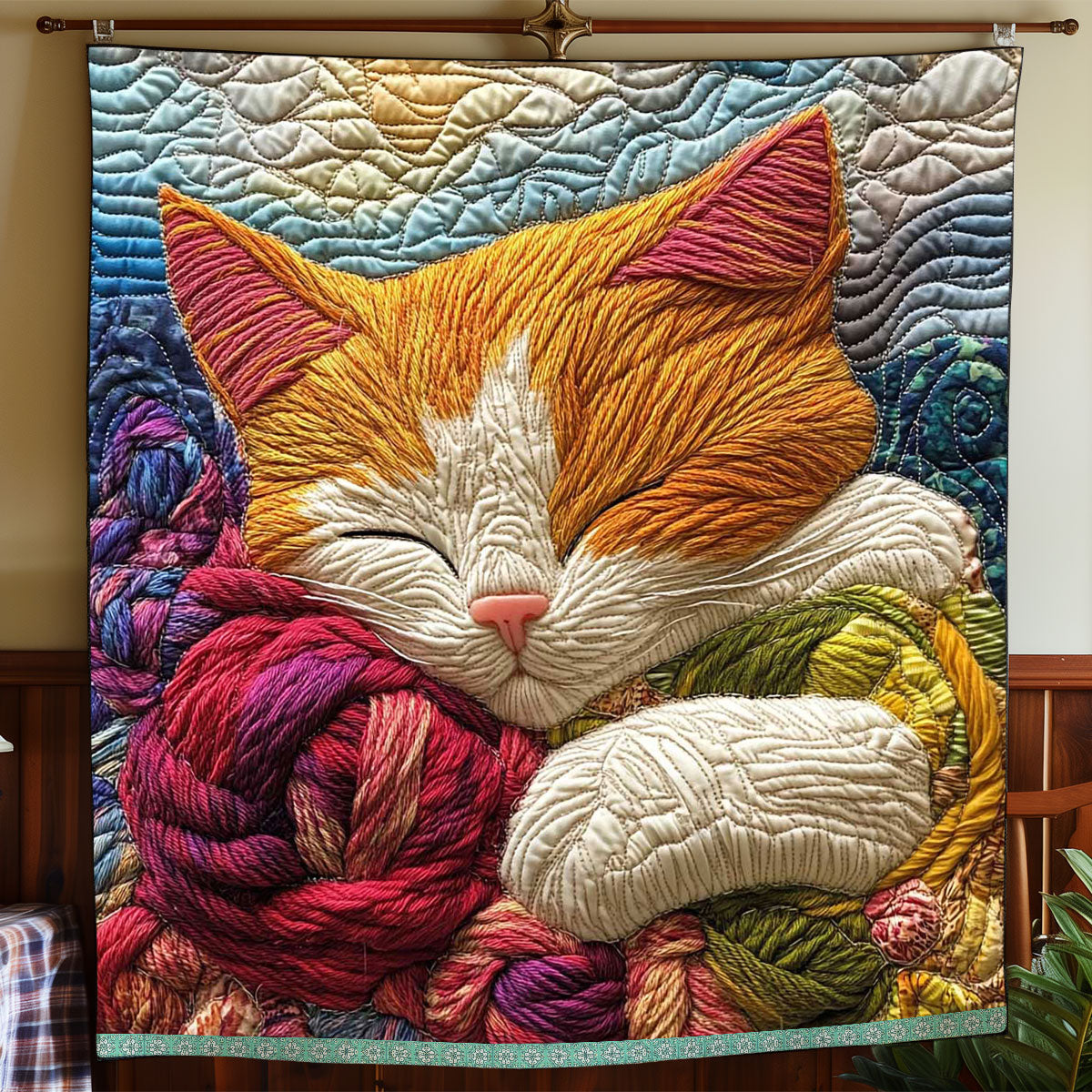 Sleeping Cat WP0108031CL Quilt