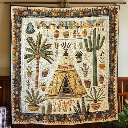 Tipi Tent Native American WP1911030CL Quilt