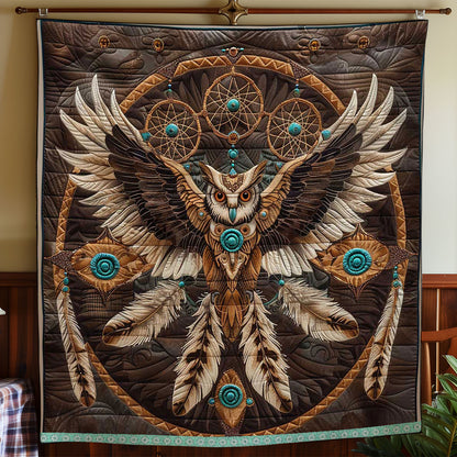 Tribal Owl Dreamcatcher WP2208037CL Quilt