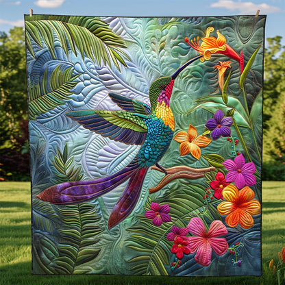 Tropical Hummingbird WP2008062CL Quilt