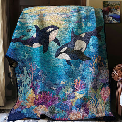 Twins Orca Corals WP0108047CL Quilt