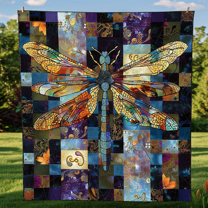 Whimsical Dragonfly WP2108045CL Quilt