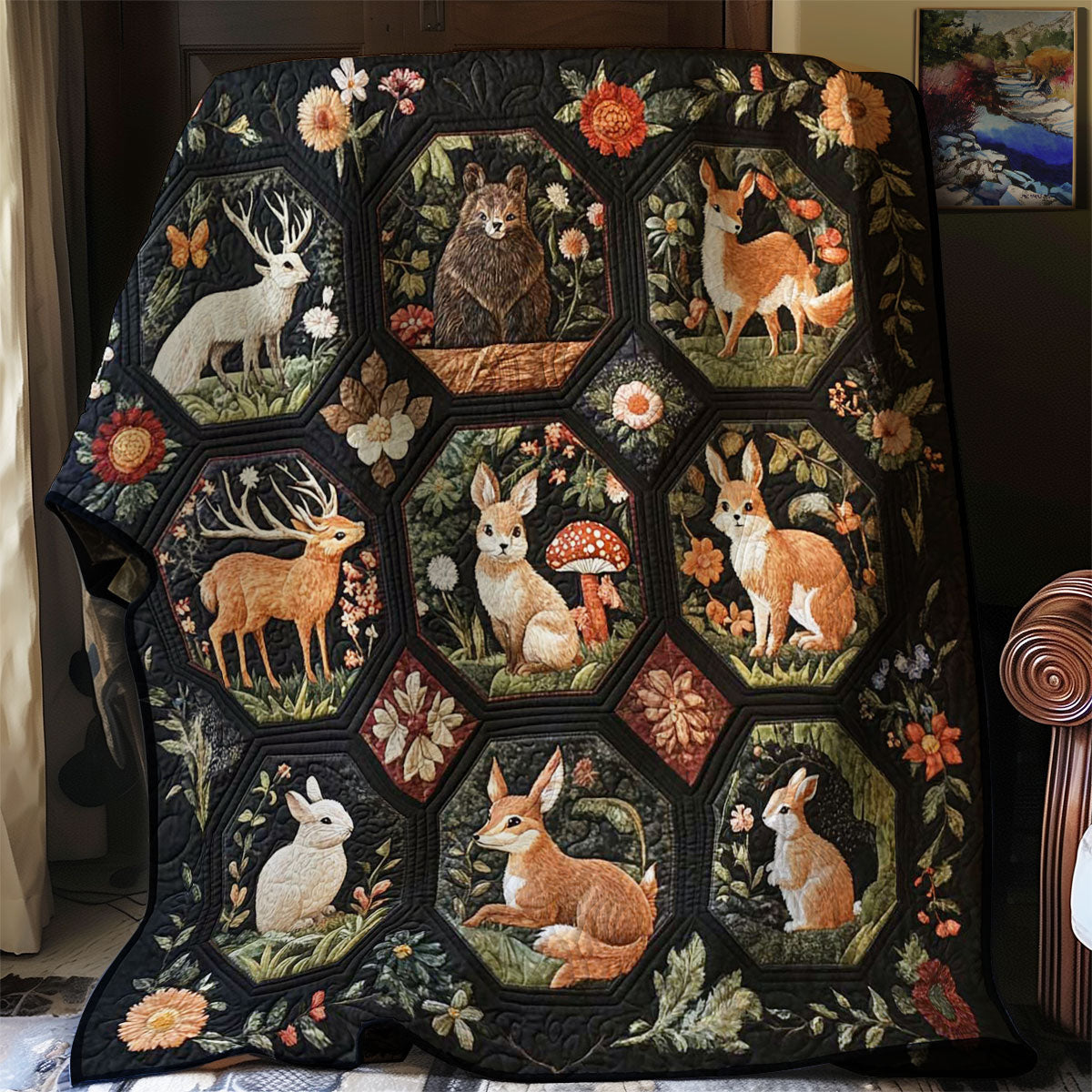 Wild Animal Collection WP0208003CL Quilt