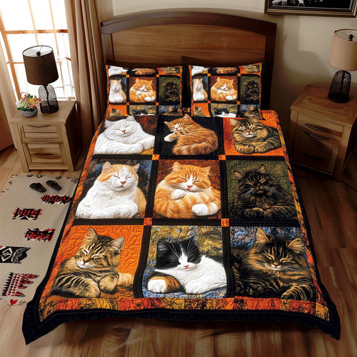 Sleeping Cat Collection WP0608022CL Duvet Cover Set