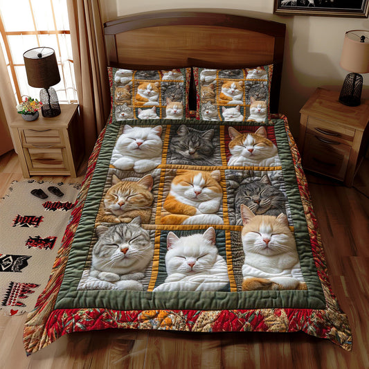 Sleeping Royal Cat WP0608019CL Duvet Cover Set