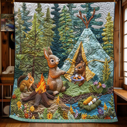 Bunny Marshmallow Chef WP0909051CL Quilt