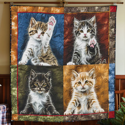 Cat Collection Welcome WP1308049CL Quilt