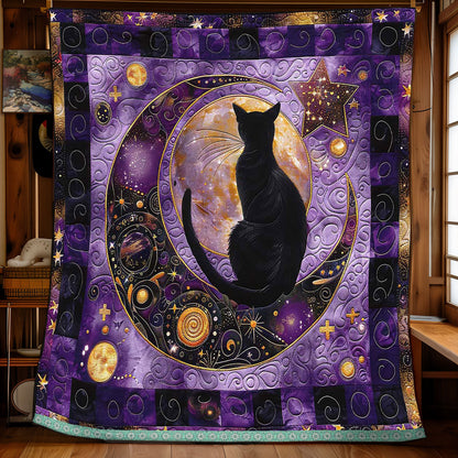 Crescent Moon Cat WP0509012CL Quilt