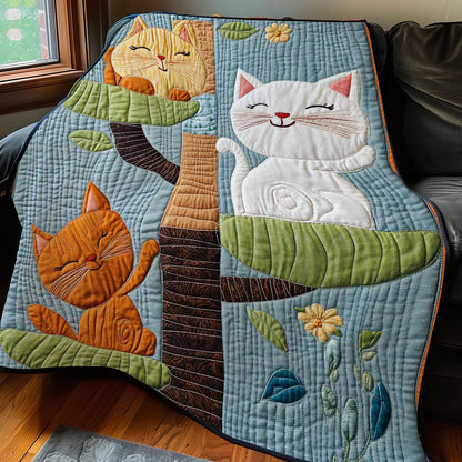 Cute Cat Tree WP0608016CL Quilt