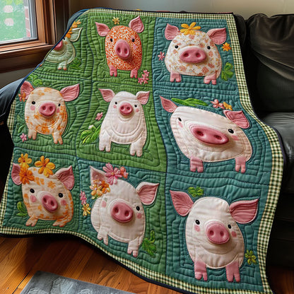 Cute Pig Collection WP0208021CL Quilt