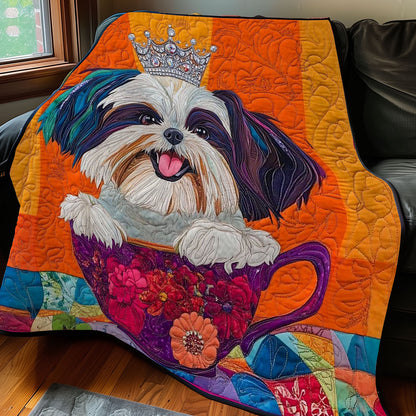 Cute Shih Tzu WP0508005CL Quilt