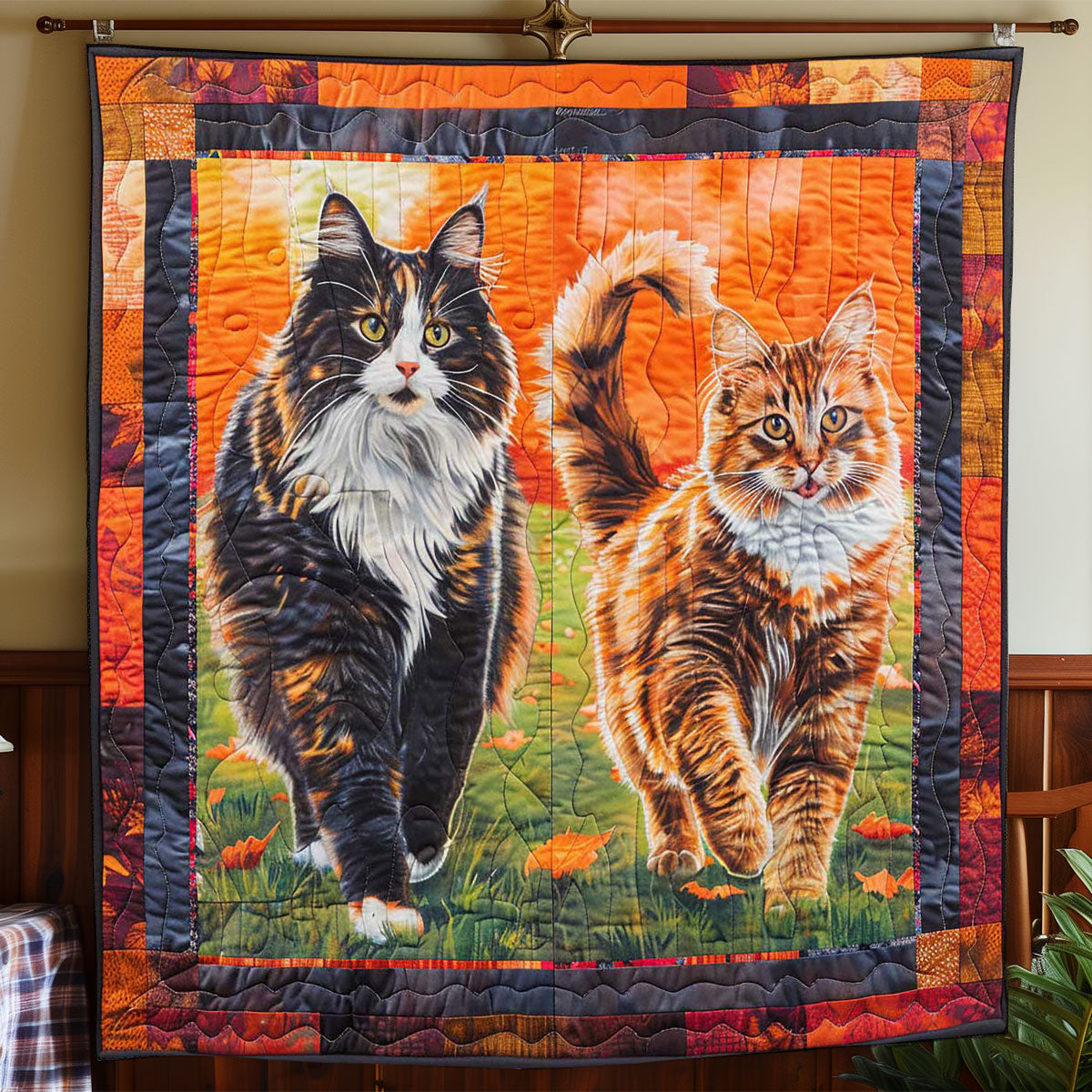 Dating Cat WP1308055CL Quilt