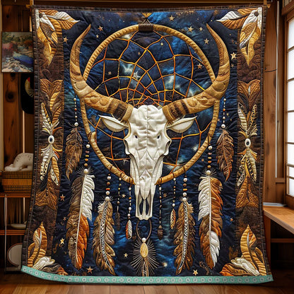 Foreseen Skull WP2208040CL Quilt