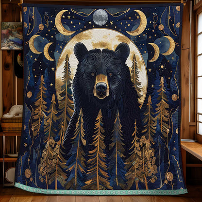 Full Moon Black Bear WP0509020CL Quilt