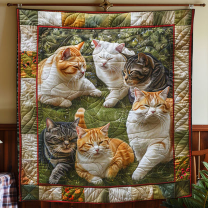 Gathering Of Cats WP1408008CL Quilt