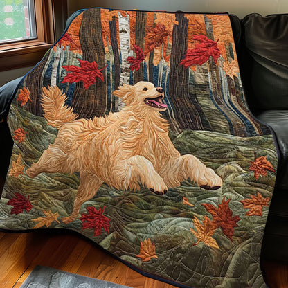 Golden Retriever Maple WP0208018CL Quilt