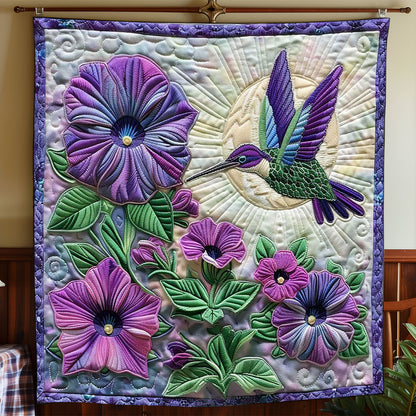 Hummingbird Blooming WP1308015CL Quilt