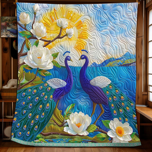 Jasmine Double Peacock WP0909055CL Quilt