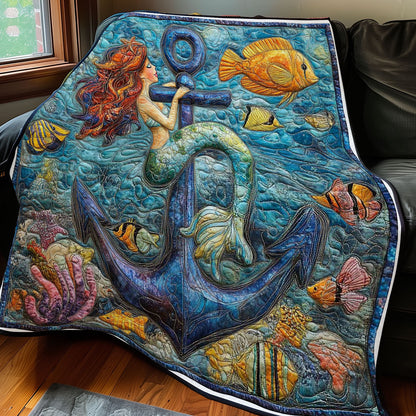 Mermaid Sea WP0208011CL Quilt