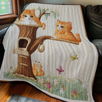 Orange Cat WP0608035CL Quilt