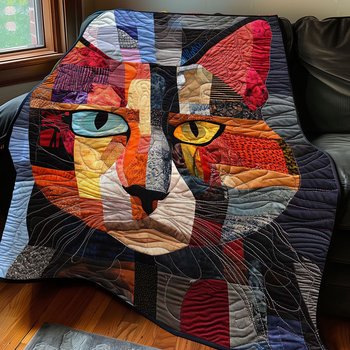 Patchwork Tabby WP0208002CL Quilt