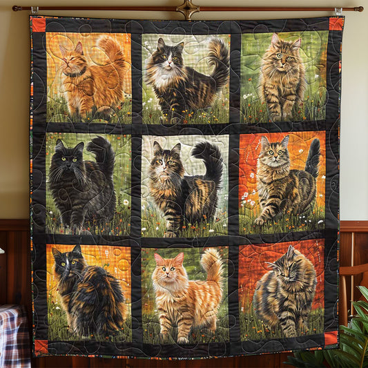 Royal Walking Cat WP1308058CL Quilt