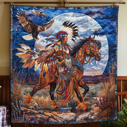 Running Horse Chief WP1308026CL Quilt