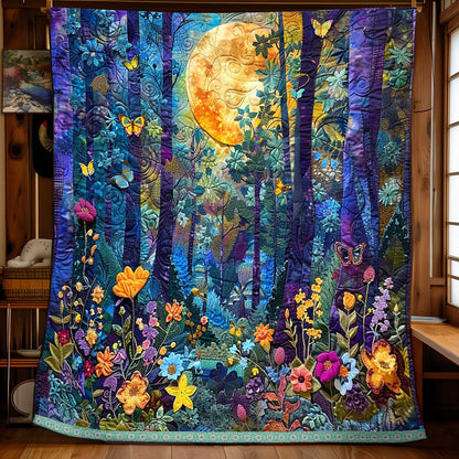 Vibrant Forest Moonlight WP0509049CL Quilt