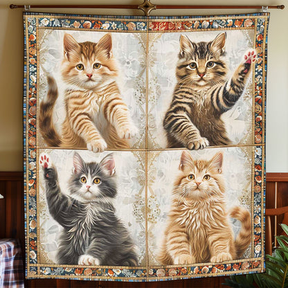 Welcome Cat WP1308047CL Quilt