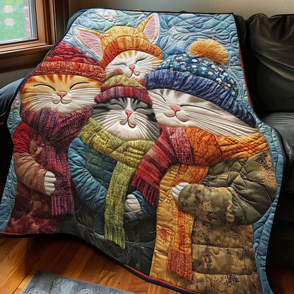 Winter Cat WP0508018CL Quilt