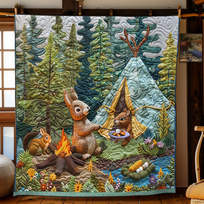 Bunny Marshmallow Chef WP0909051CL Quilt