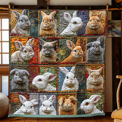 Bunny Trails WP3008035CL Quilt