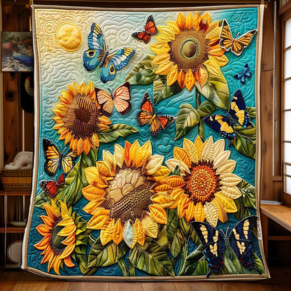 Butterflies Sunny Day WP2008004CL Quilt