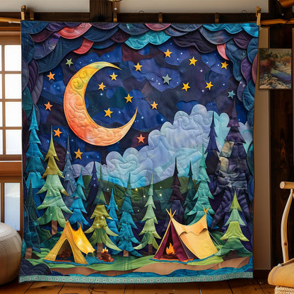 Camping Night Patchwork WP0509005CL Quilt