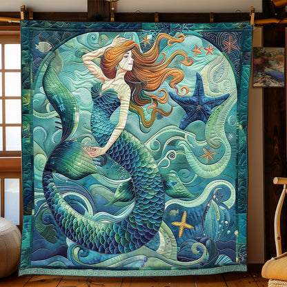 Charming Mermaid WP2208007CL Quilt