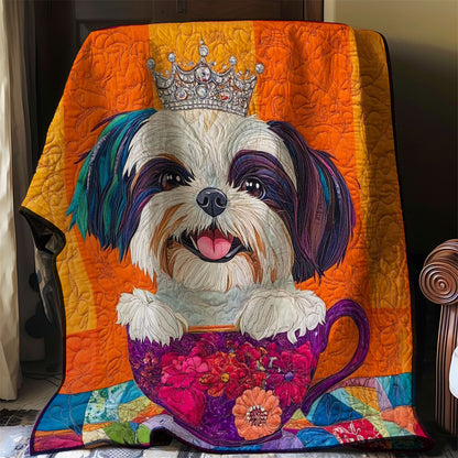 Cute Shih Tzu WP0508005CL Quilt