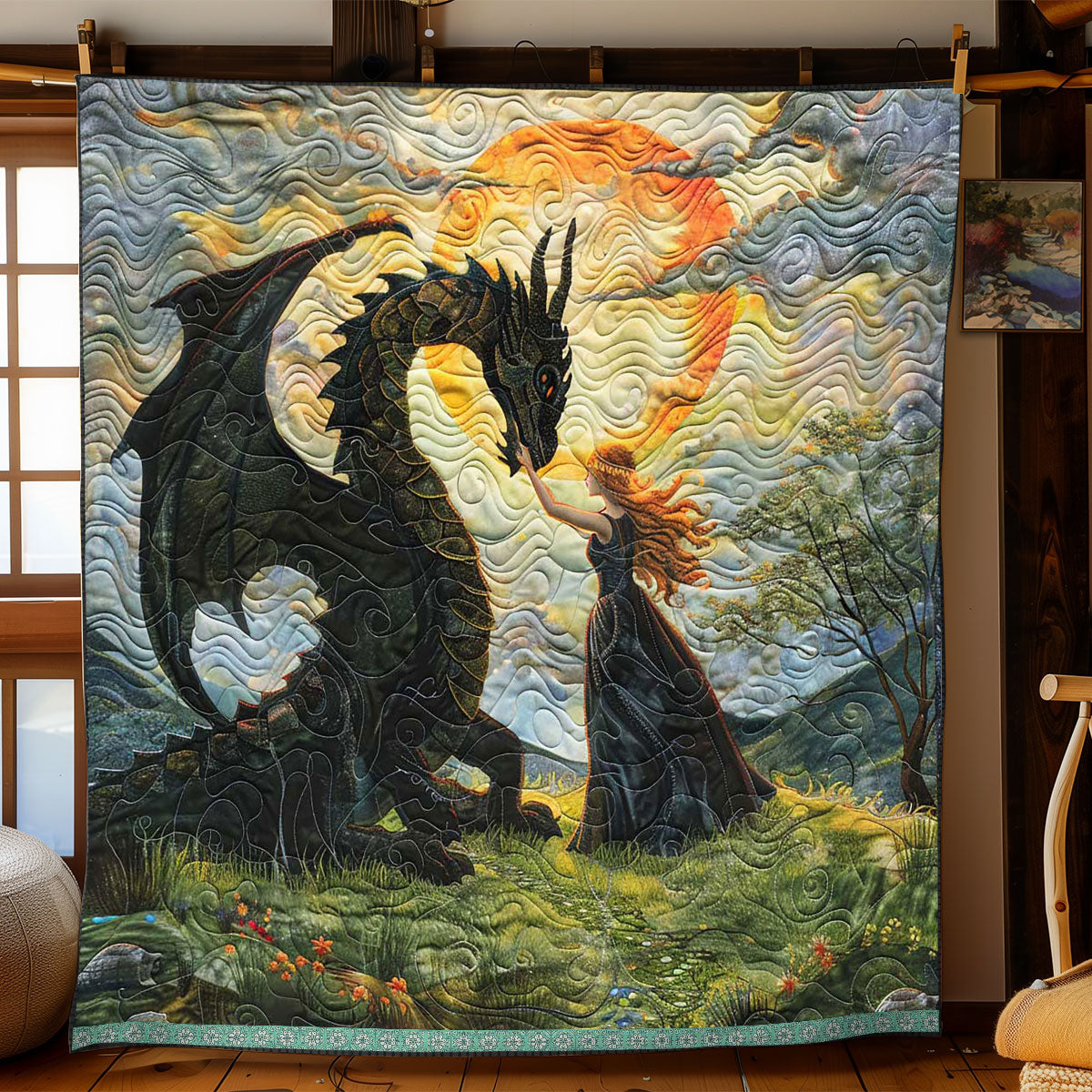 Dragon Spirit WP0409015CL Quilt