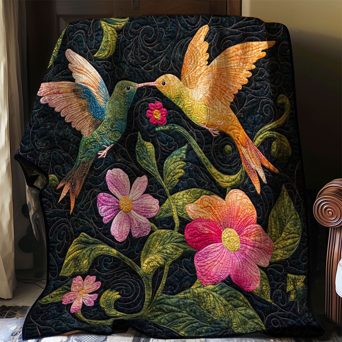 Fighting Hummingbird WP0608018CL Quilt