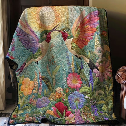 Fighting Tropical Hummingbird WP0608021CL Quilt