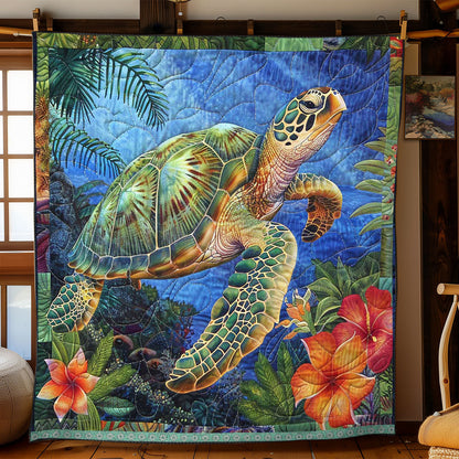 Hawaiian Turtle WP3007014CL Quilt