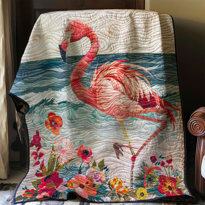 Hawaii Flamingo WP0208008CL Quilt