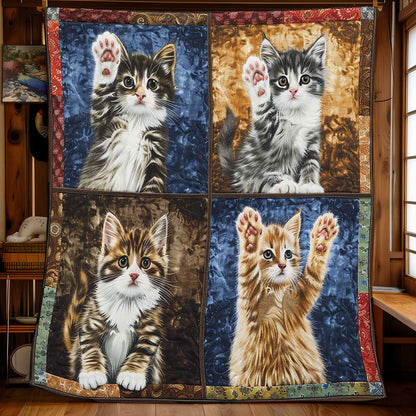 Hello Cat WP1308062CL Quilt